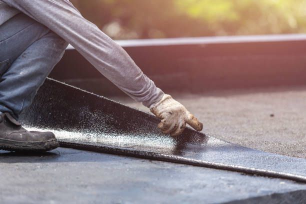 Professional Basement Waterproofing technician working in Ferndale, MI